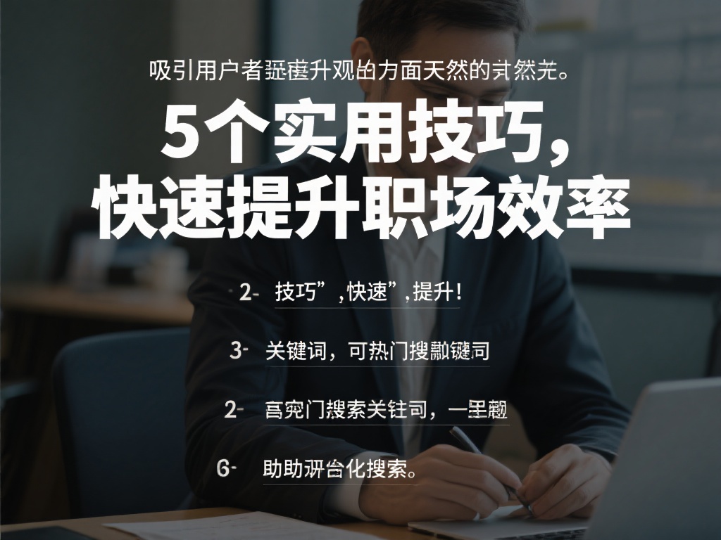 数字型标题在吸引用户目光方面具有天然优势，例如“5