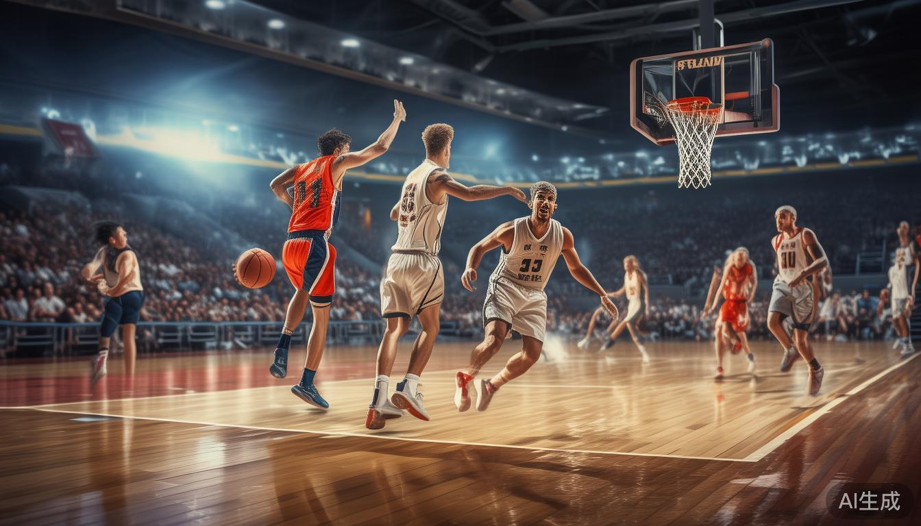 篮球强调快速、灵活与团队配合。比赛由两队各五人组成